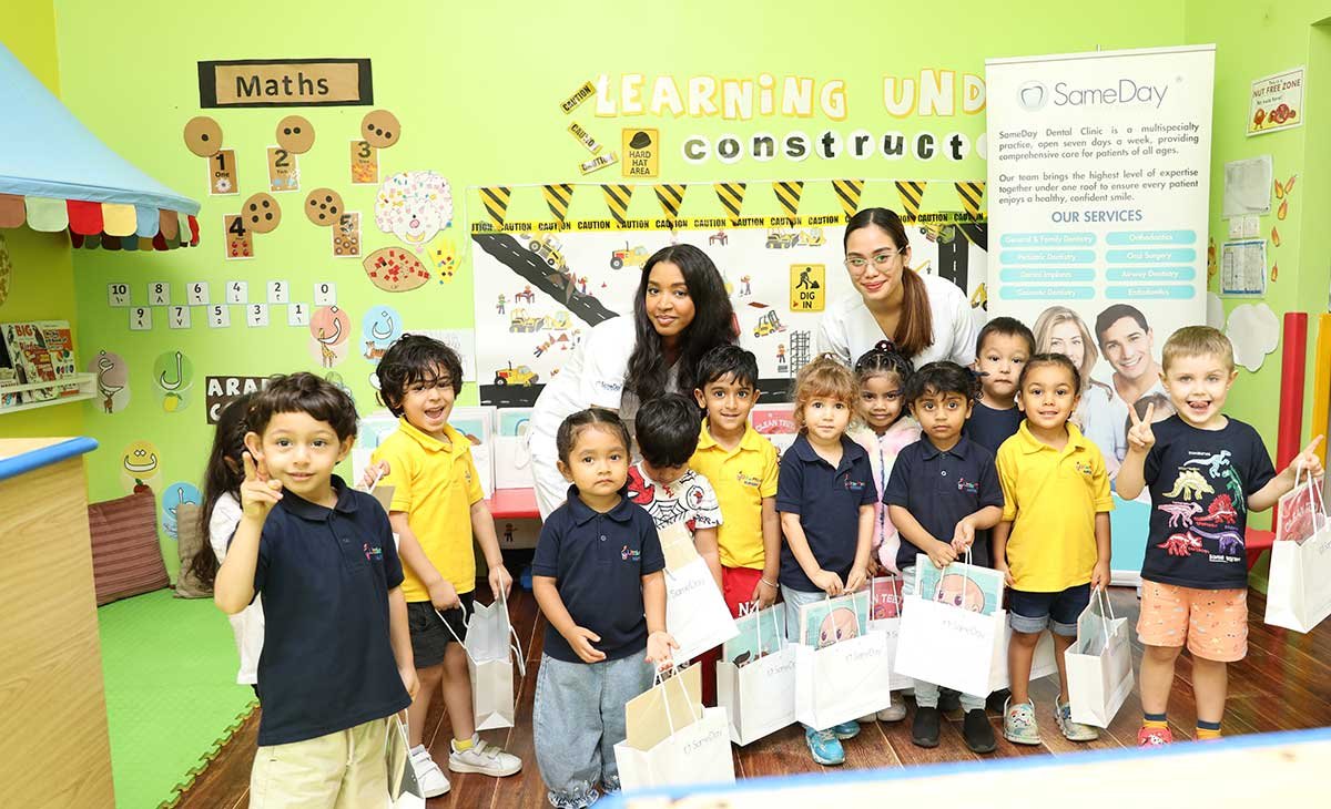 SameDay Dental Clinic Visits Little Minds Nursery in Umm Al Sheif