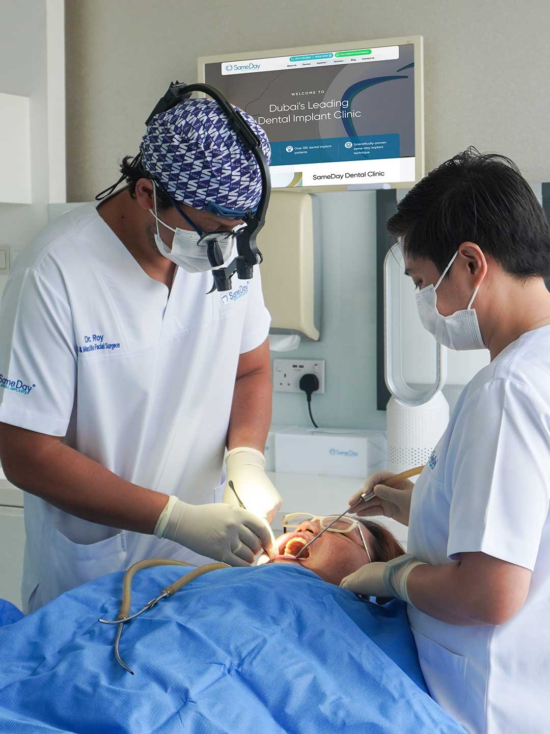 Full mouth rehabilitation